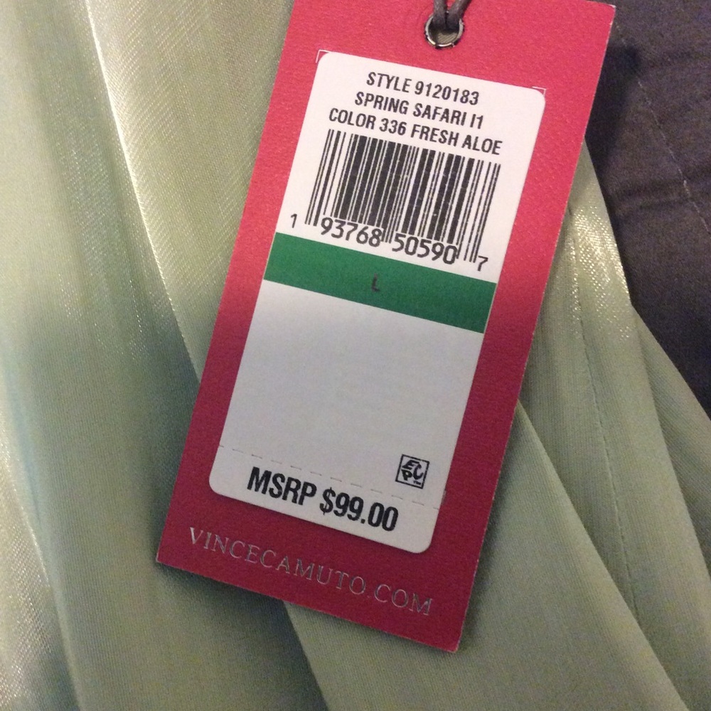 Vince Camuto Shimmering Top - Picture 6 of 8